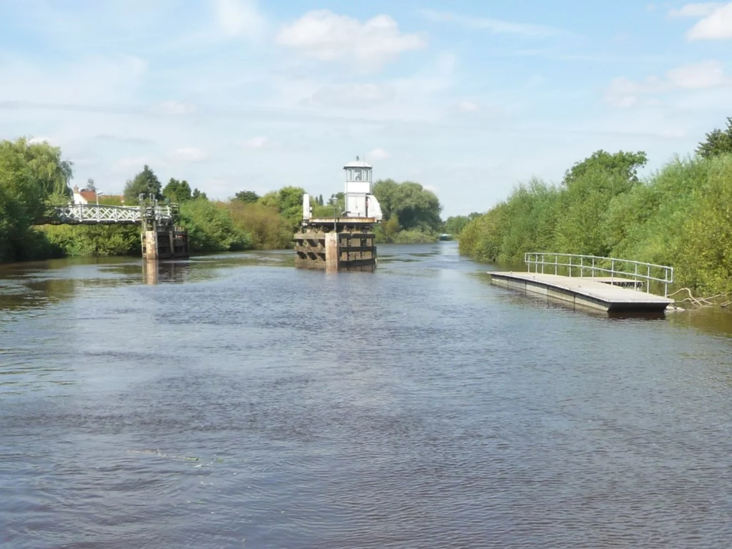 An image depicting the trail River Ouse and Wolsey Walk and its surrounding area.
