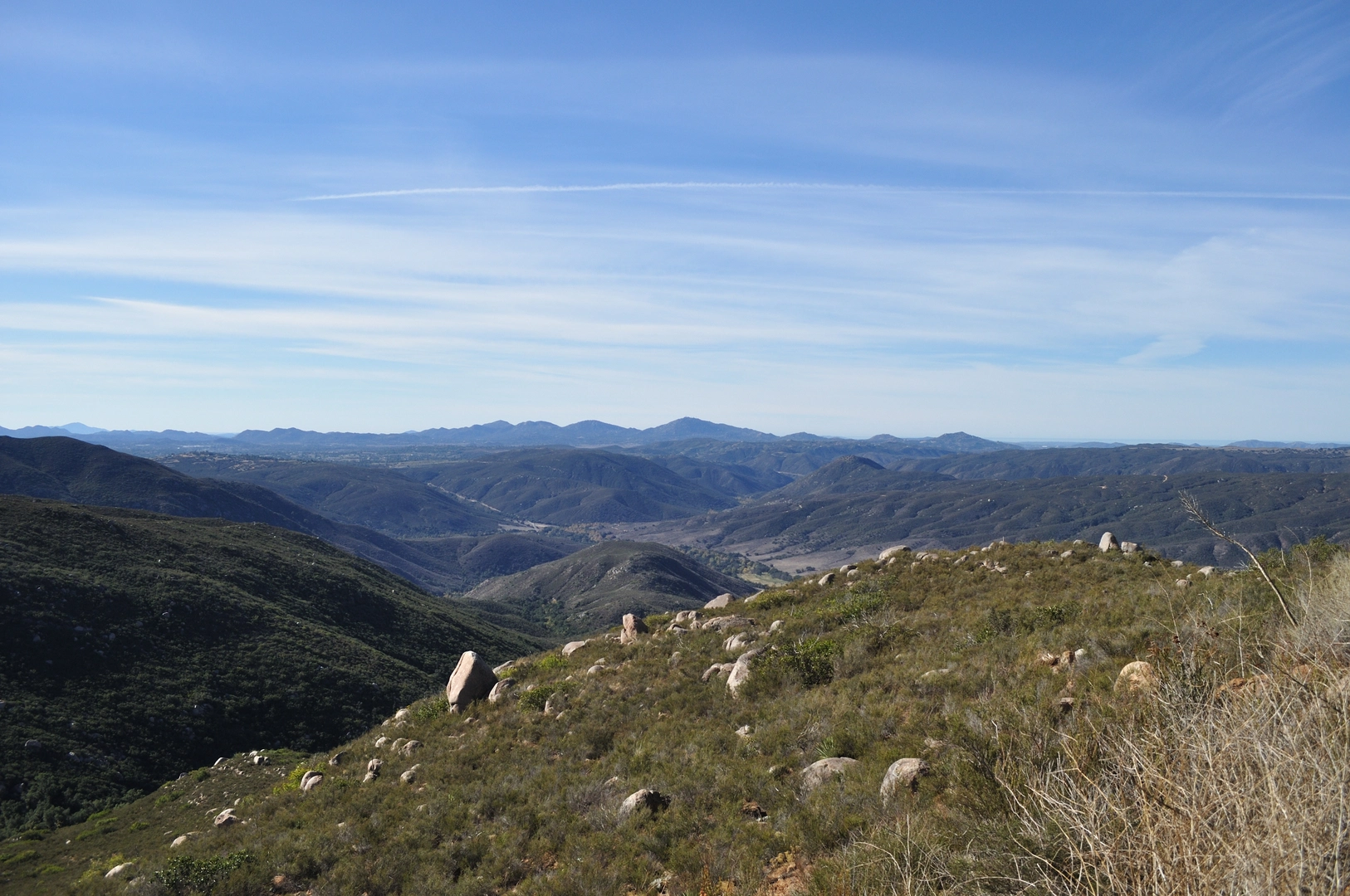 An image depicting the trail Black Mountain via Miner's Ridge Loop and its surrounding area.