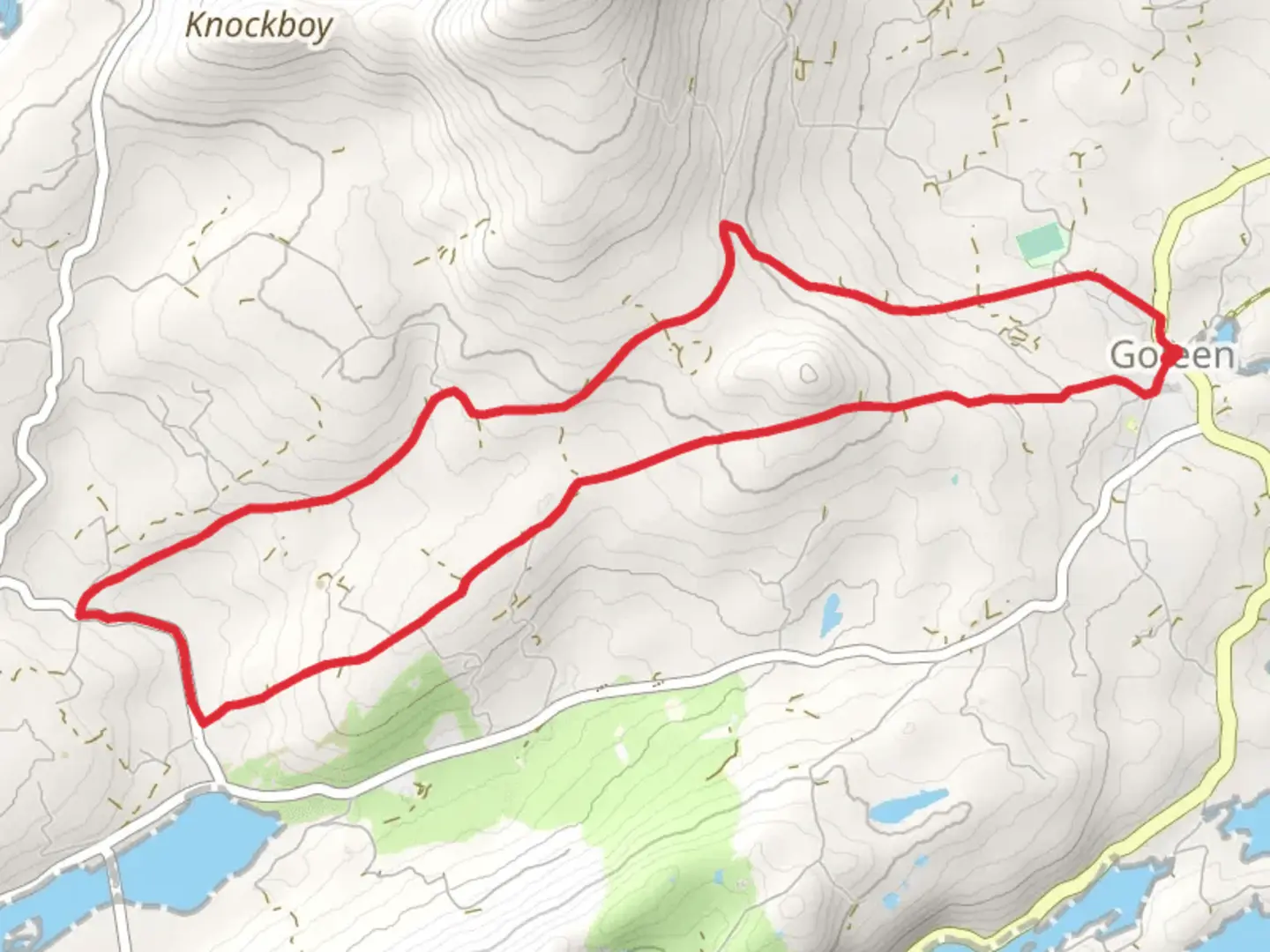 An image depicting the trail Fastnet Lissigriffin Loop Walk and its surrounding area.