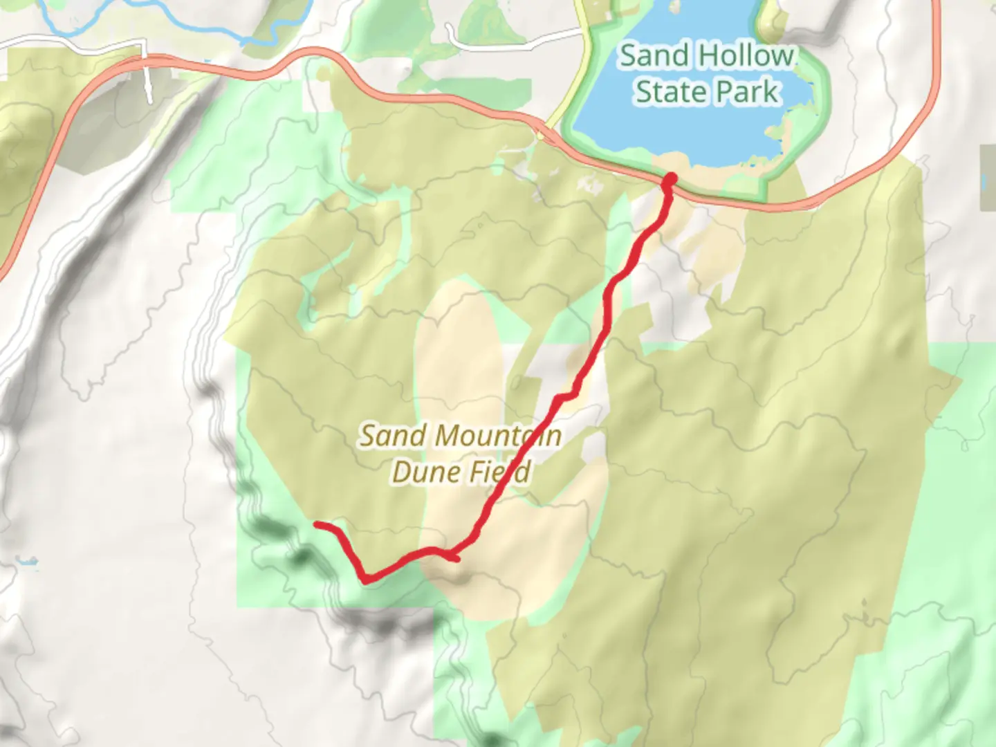 An image depicting the trail Competition Hill Walk and its surrounding area.