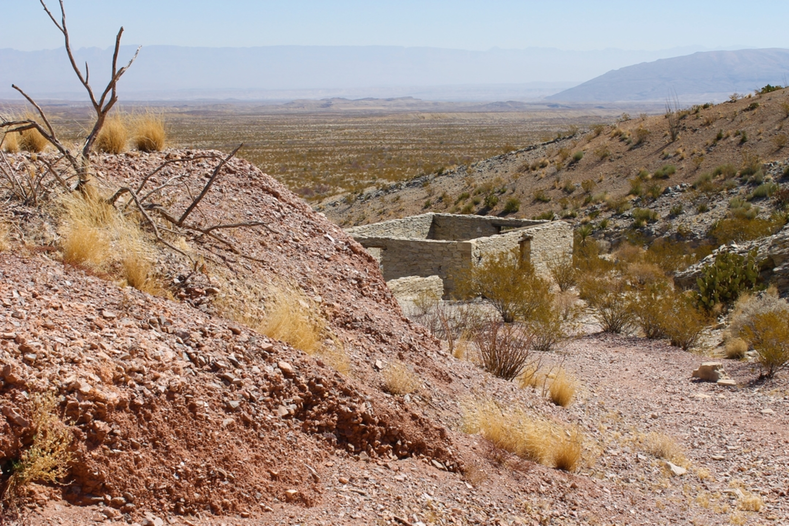 An image depicting the trail Mariscal Canyon Rim Trail and its surrounding area.