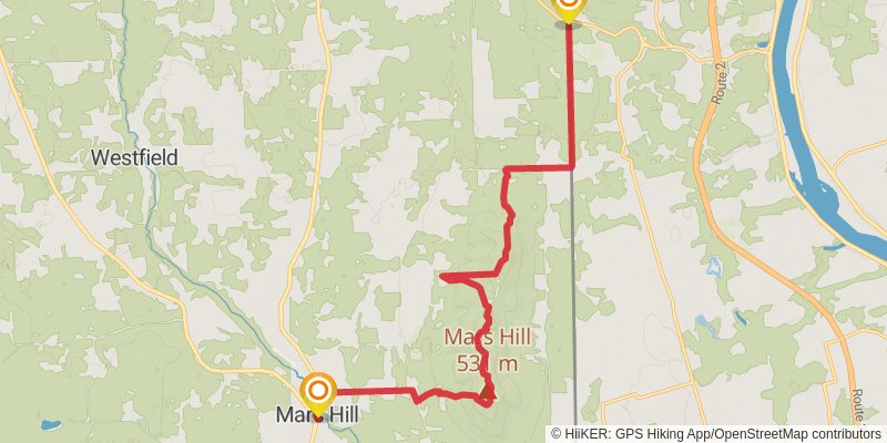 International Appalachian Trail - Maine stage 10 Map
