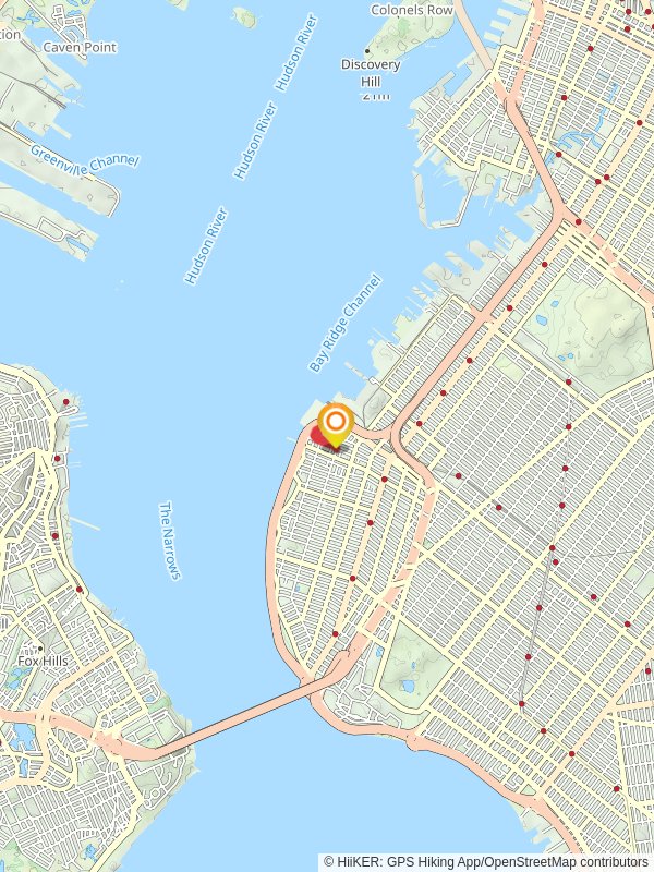 Owls Head Park Loop Trail - Shore Road Drive mobile static map