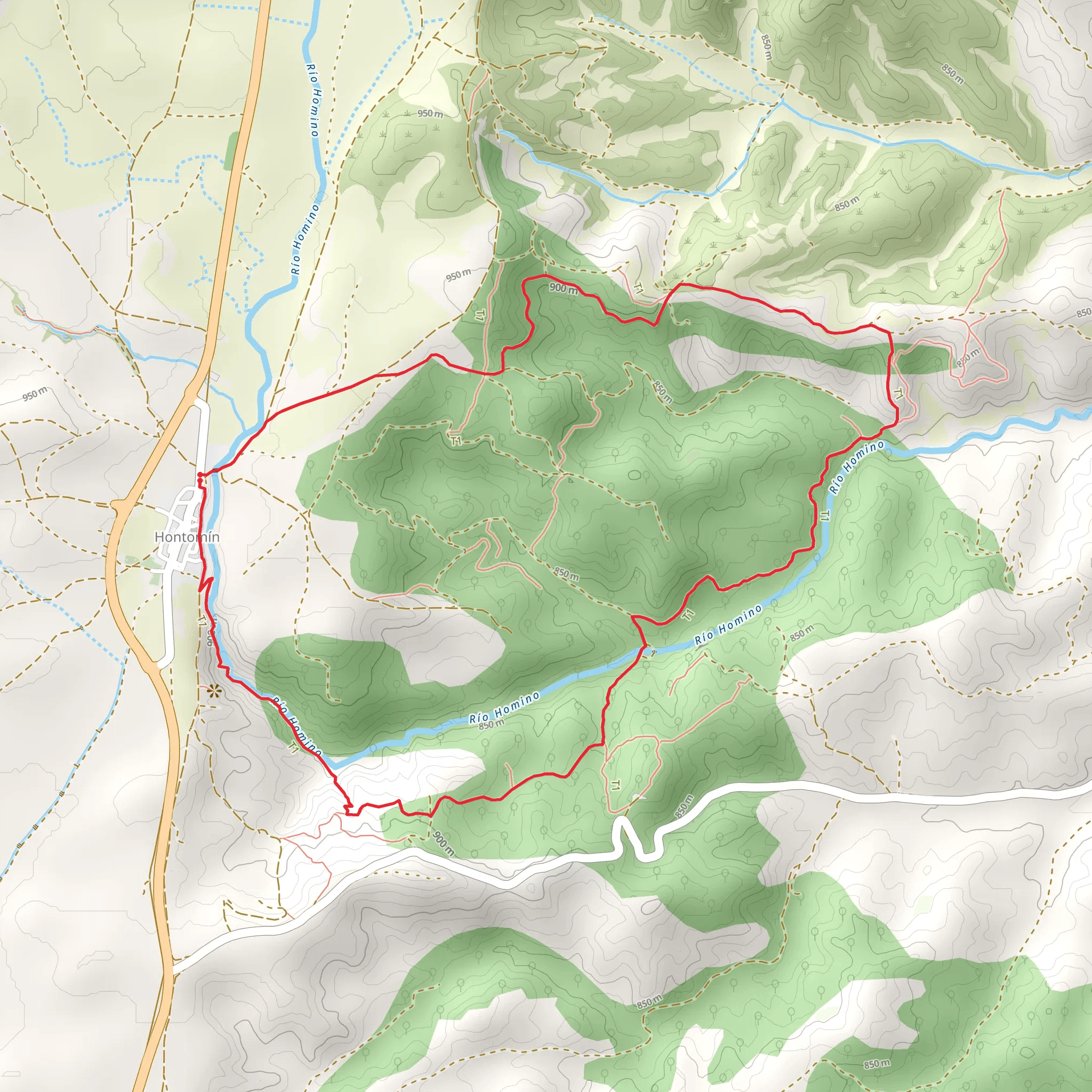 Homino River Canyon PR BU 219 mobile static map