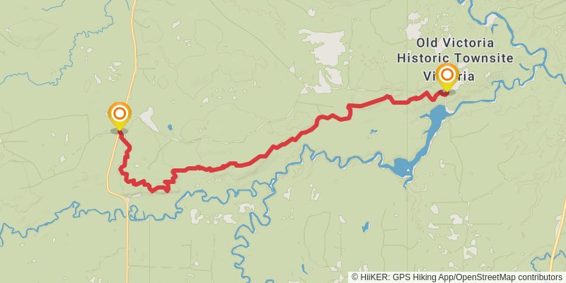 North Country Trail - Michigan Northwest stage 8 Map