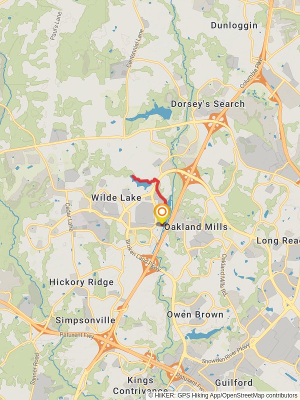 Lake Wilde and Lake Kittamaqundi