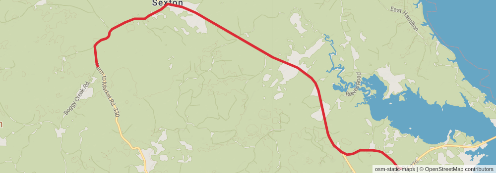 American Perimeter Trail - Texas Primary stage 98 Map