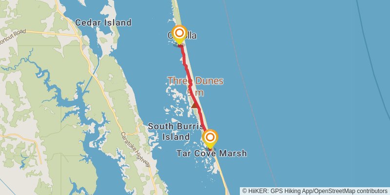 Jockey's Trail stage 3 Map