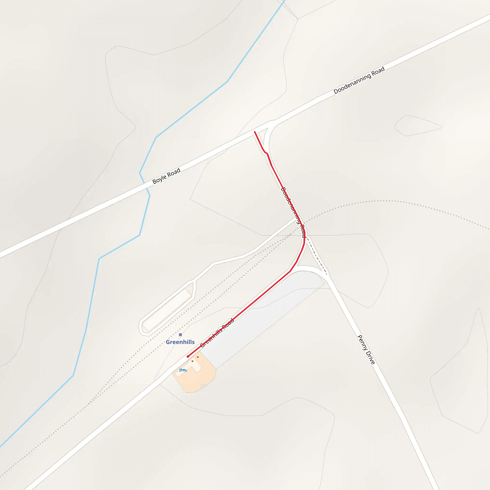 Greenhills Heritage Trail - York mobile static map