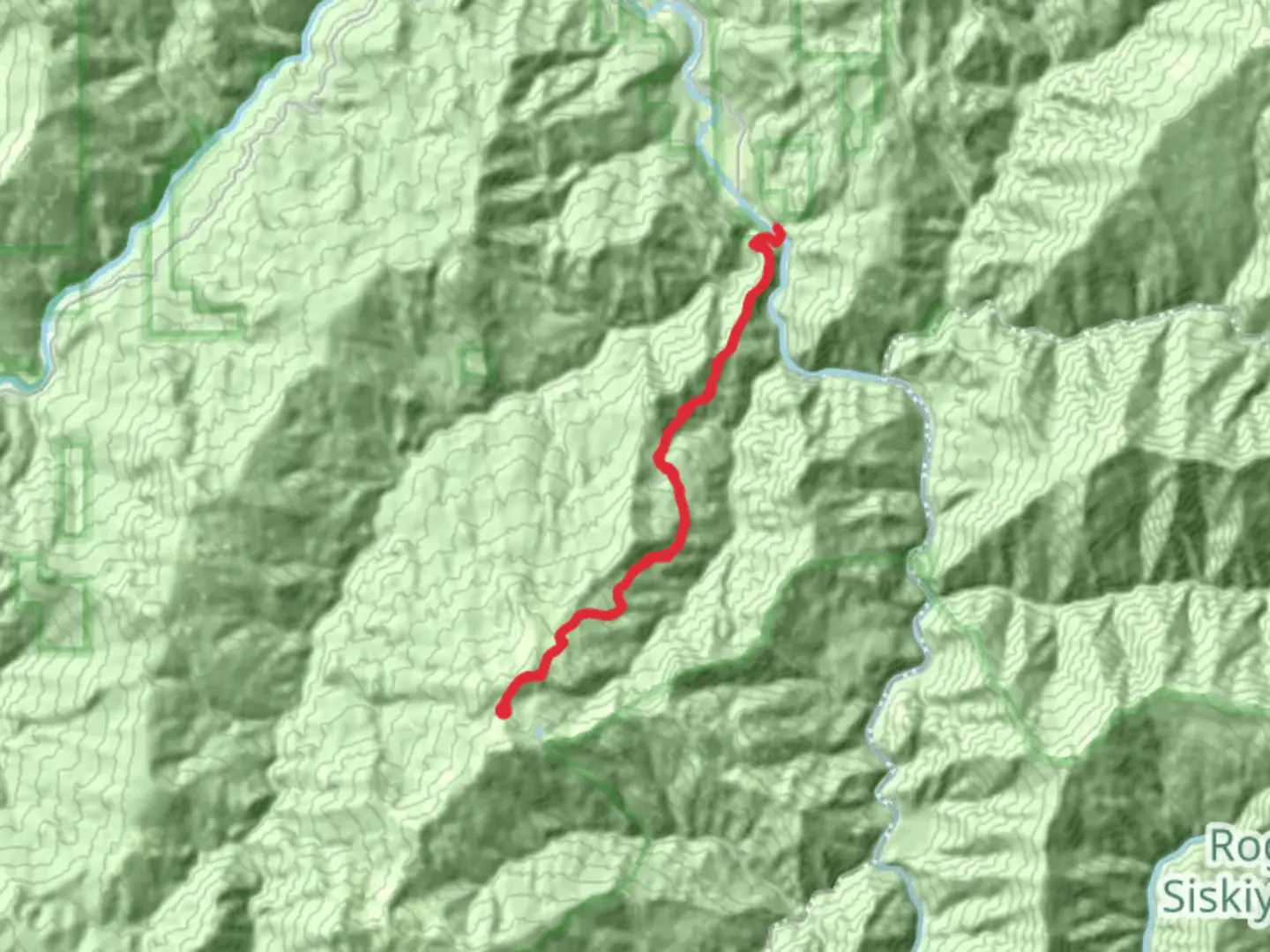 An image depicting the trail Game Lake Trail and its surrounding area.