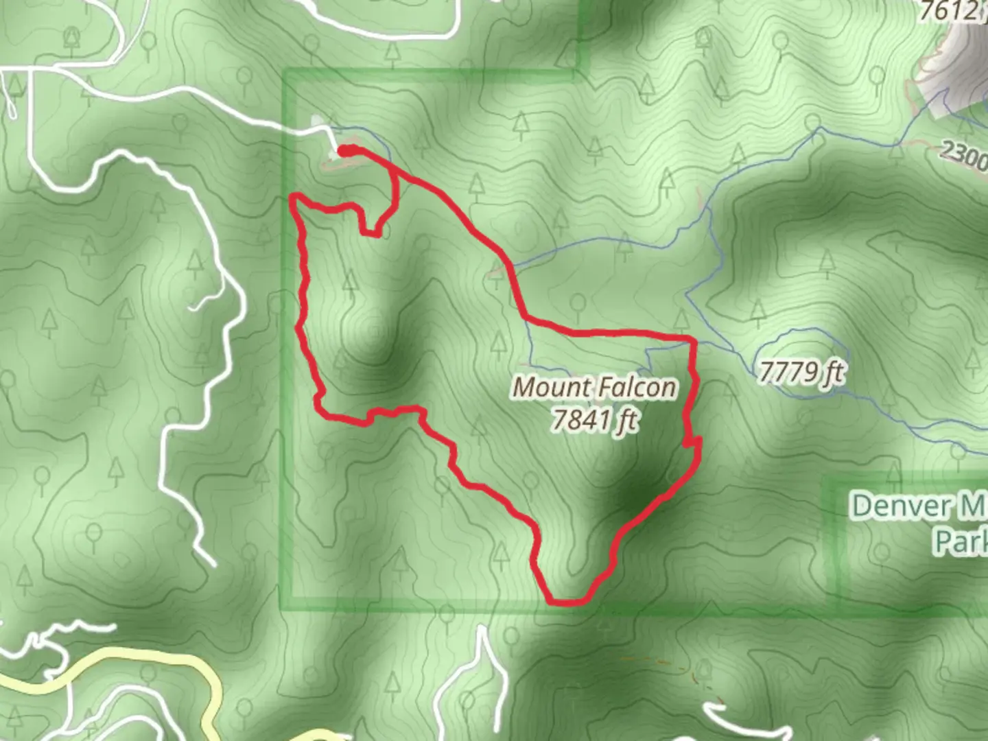 An image depicting the trail Parmalee Trail and Meadow Loop Trail and its surrounding area.