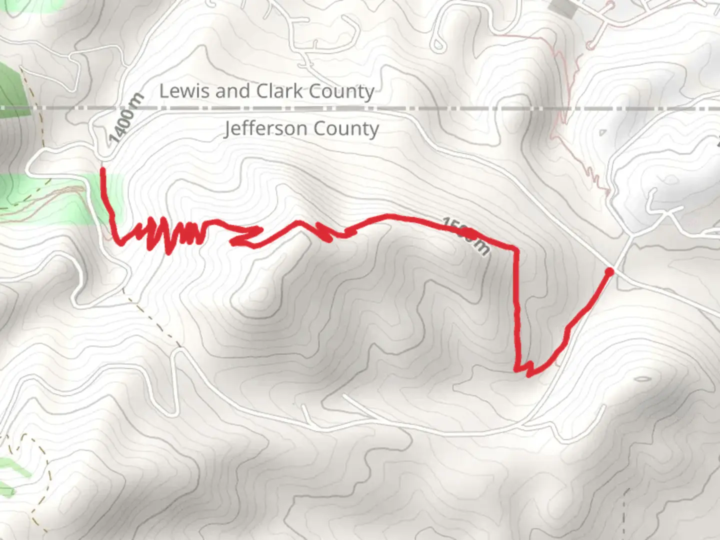 An image depicting the trail Eddye McClure Access Trail and its surrounding area.