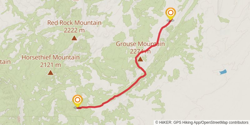 Elkhorn Ridge Trail stage 2 Map