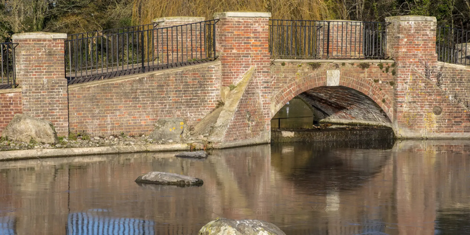 An image depicting the trail Harpenden to St Albans via Redbournbury Watermill and its surrounding area.