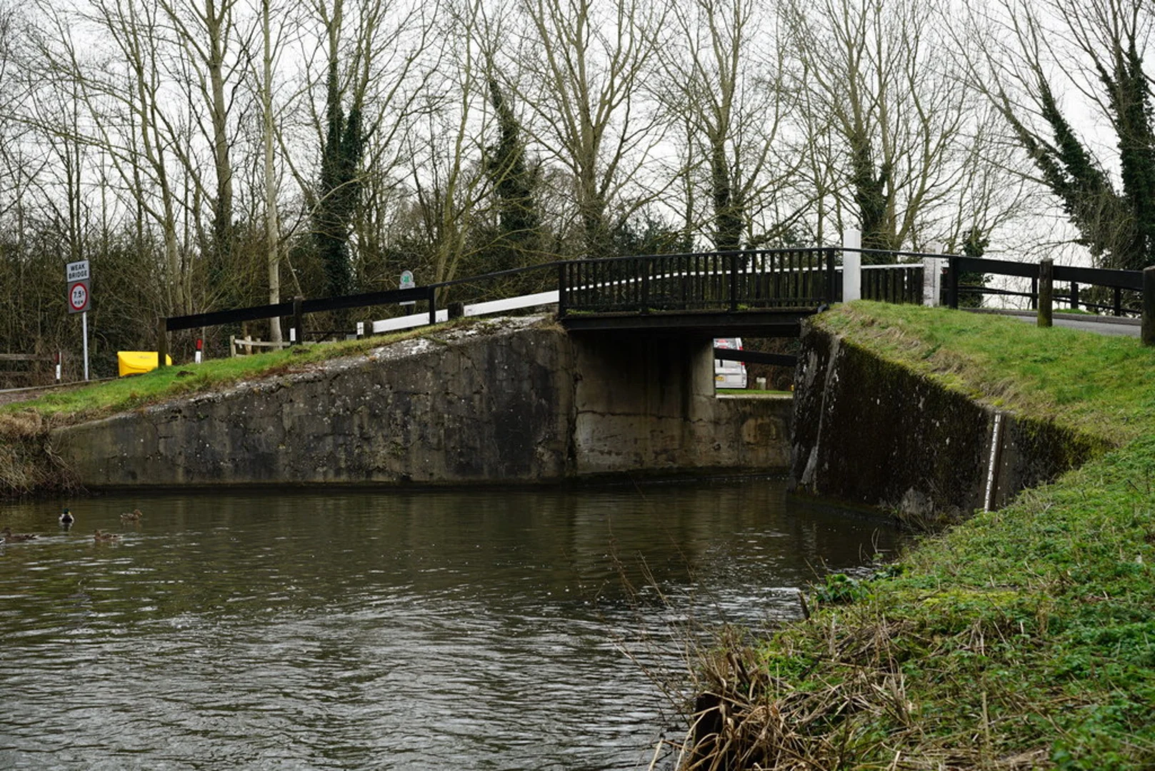 An image depicting the trail River Wey Navigation via The Sheep Way and its surrounding area.