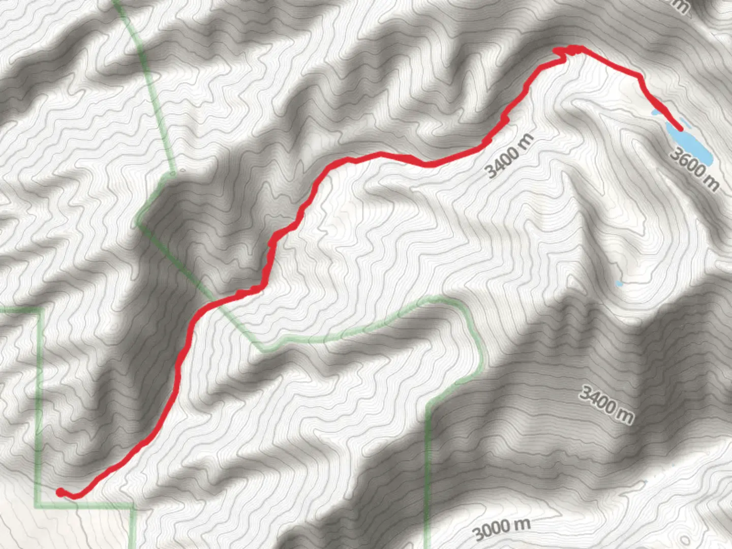 An image depicting the trail Cherry Lake Trail and its surrounding area.
