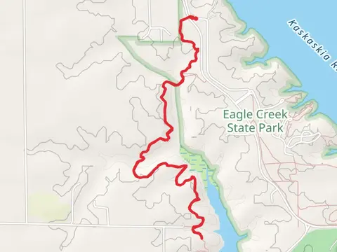 Laskakia River via Chief Illini Trail