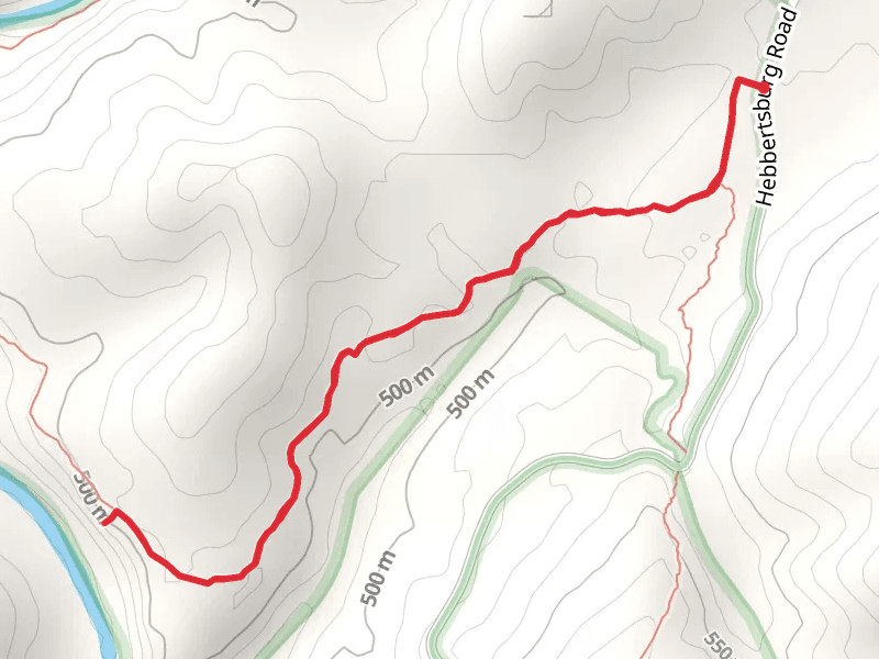 Daddys Creek Trail - Hebbertsburg Road