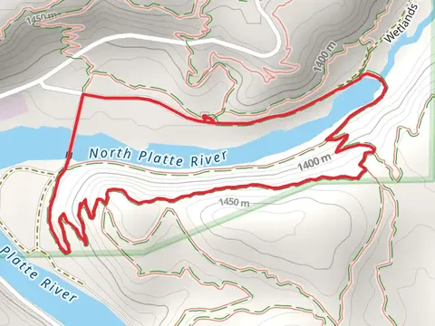 Rattlesnake Rim - Raptor - Wetlands Loop Trail
