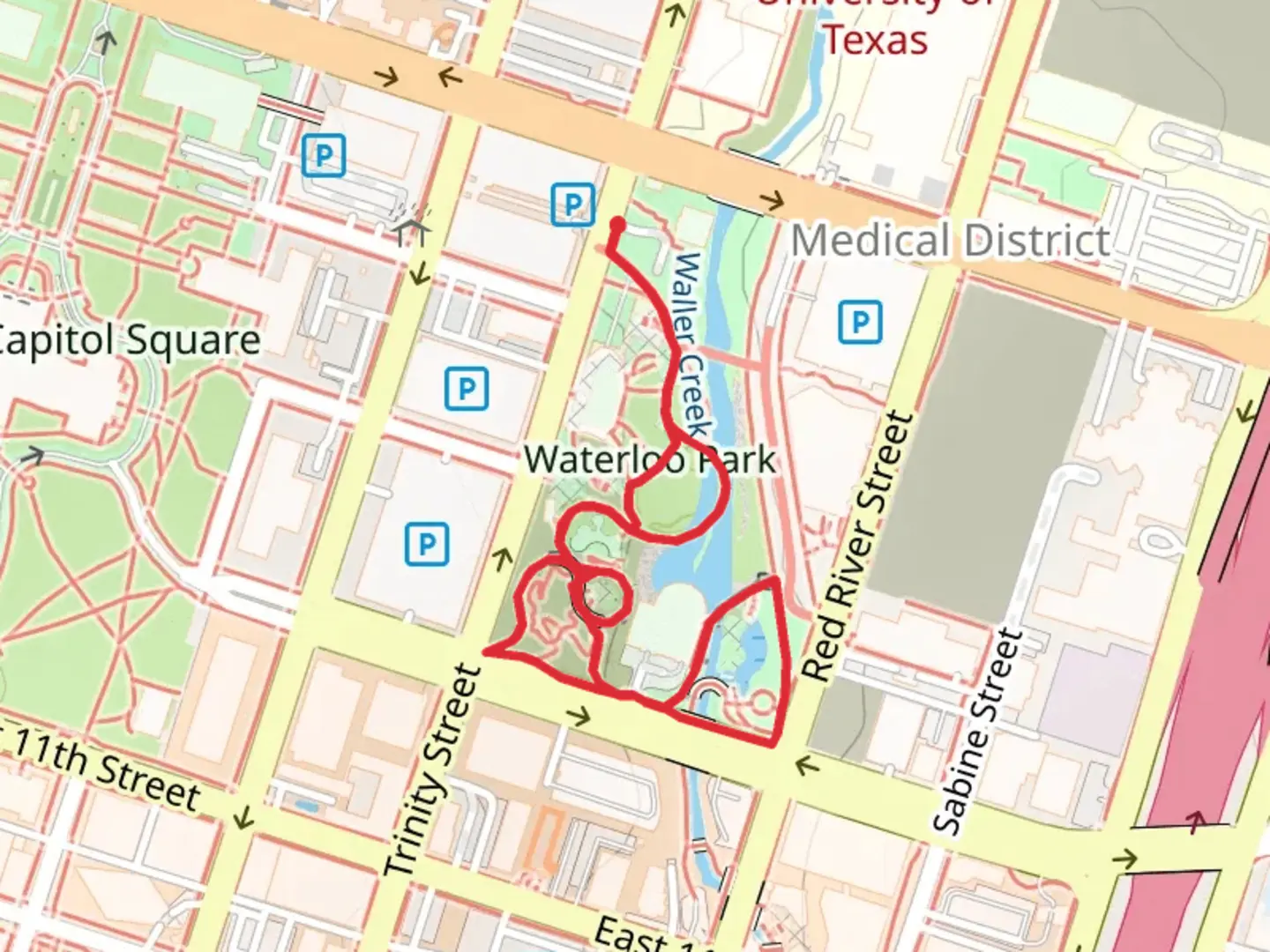 An image depicting the trail Suzanne Deal Booth Skywalk and its surrounding area.