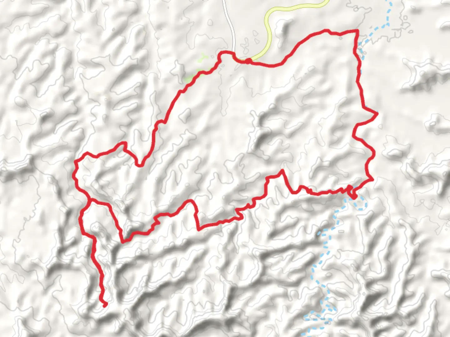 An image depicting the trail Lost Canyon Trail and Druid Arch Trail and its surrounding area.