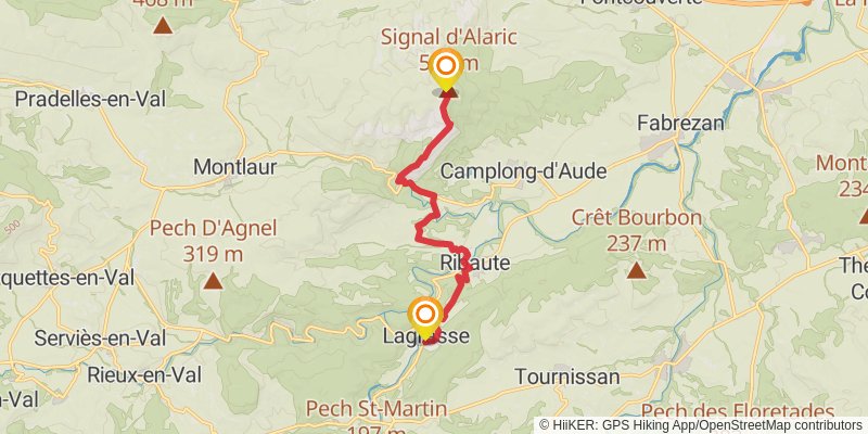GR 36 stage 87 Map