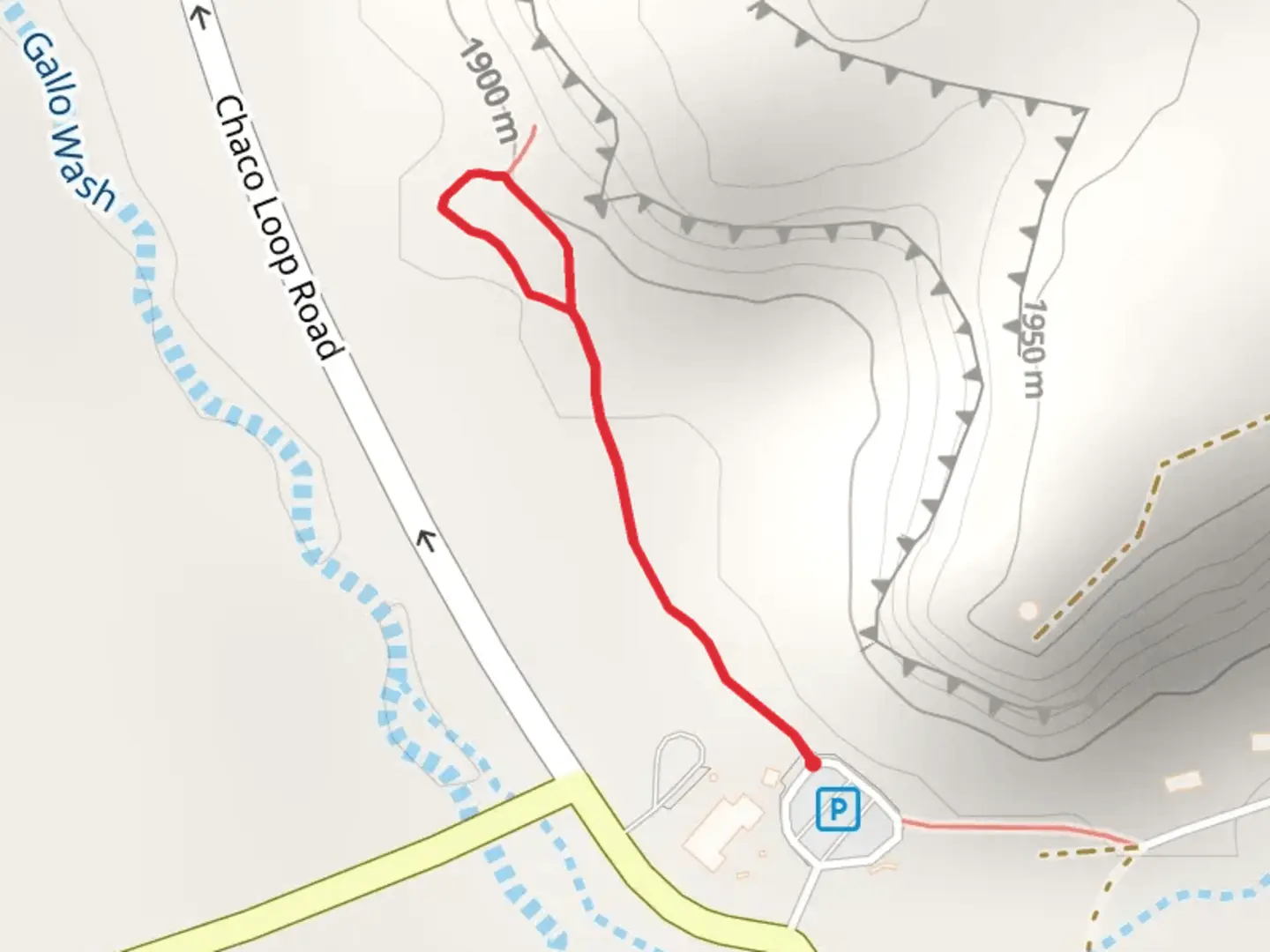 An image depicting the trail Una Vida Trail and its surrounding area.