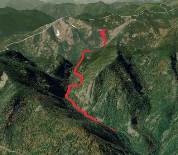 Hub Lake and Hazel Lake Trail