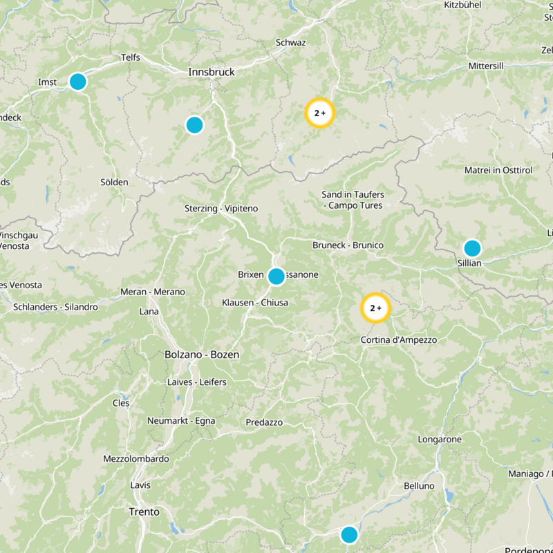 Eisacktal - Valle Isarco Static Map