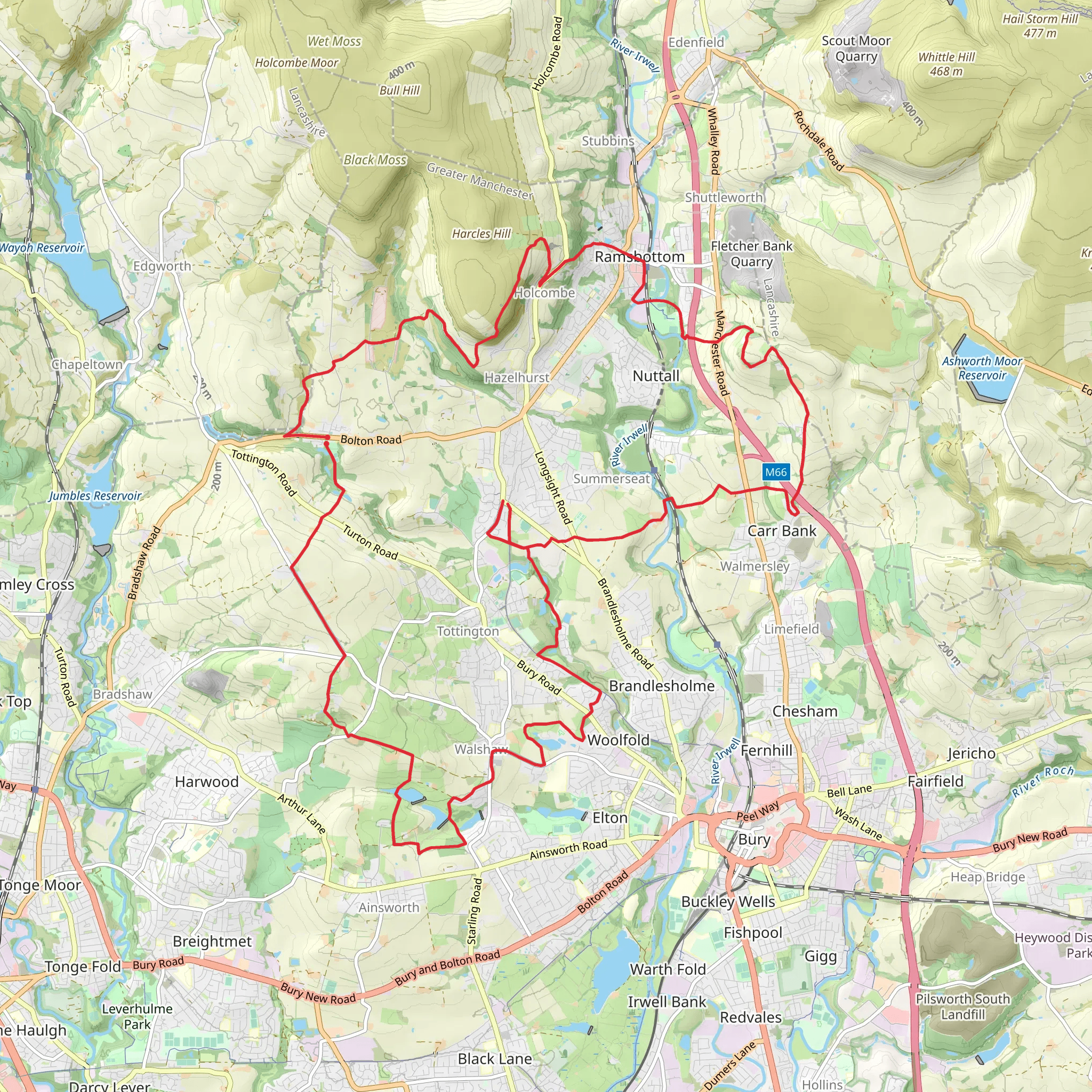 Village Link mobile static map
