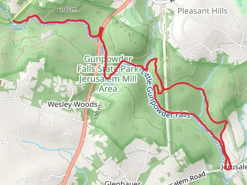Jerusalem Mills and Little Gunpowder Loop Trail