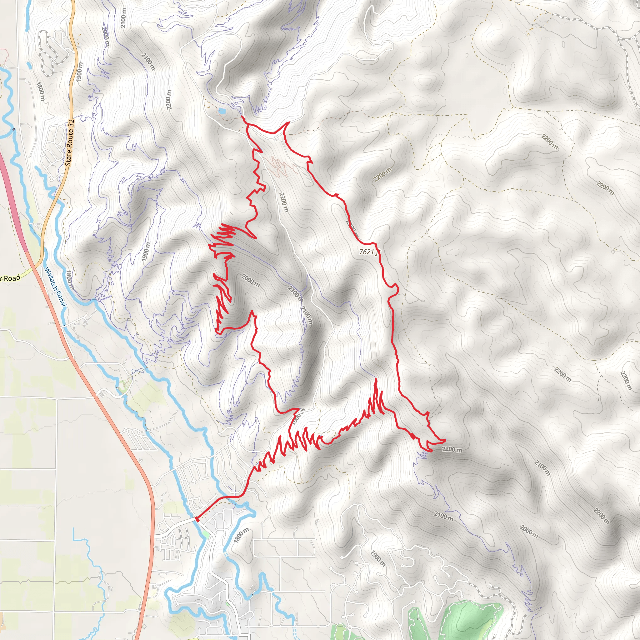 Chop'd Coyote Loop mobile static map