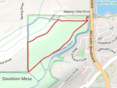 Davisdon Mesa Loop Trail