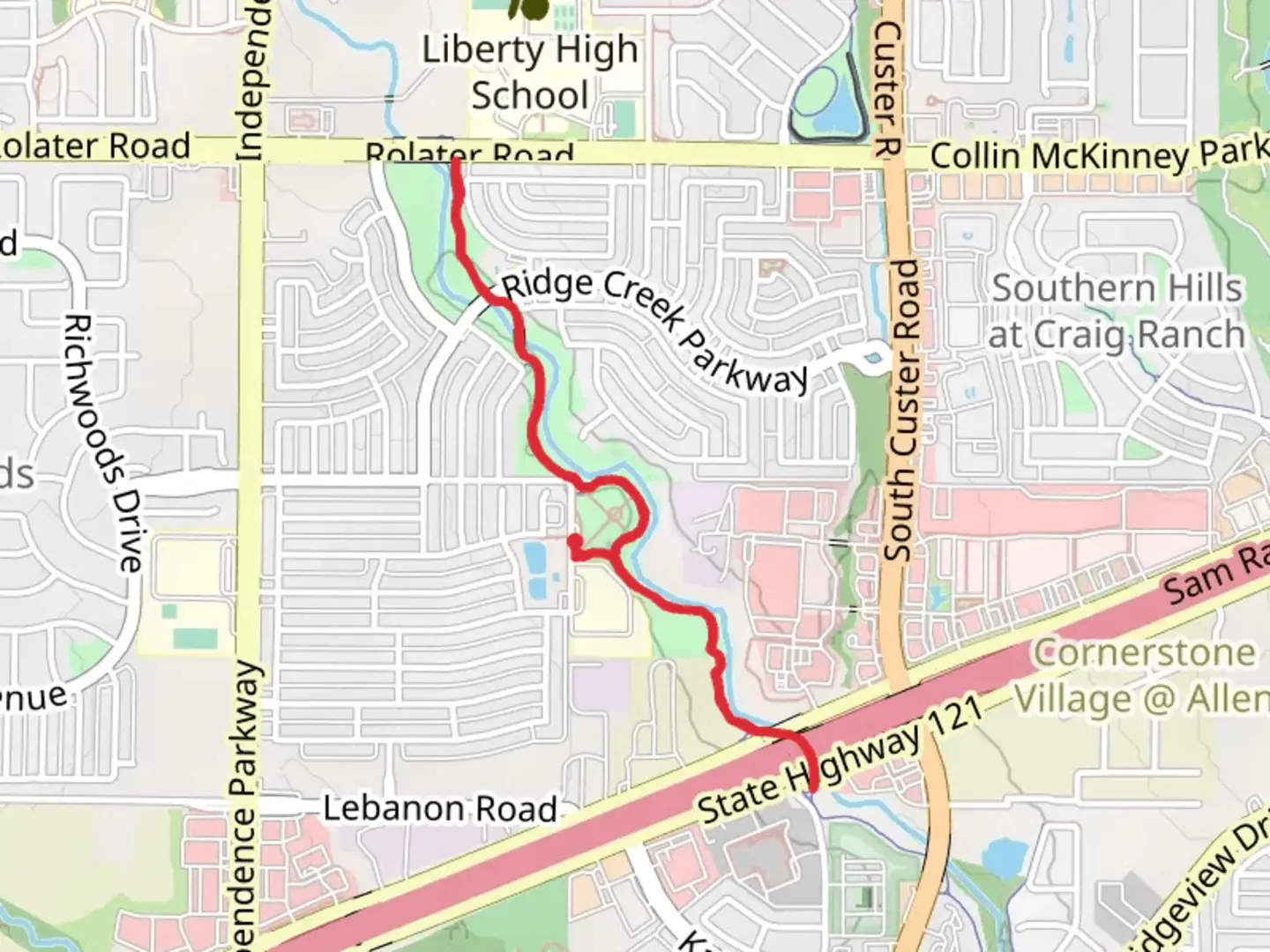 An image depicting the trail Taychas Trail - Limestone Quarry Park and its surrounding area.
