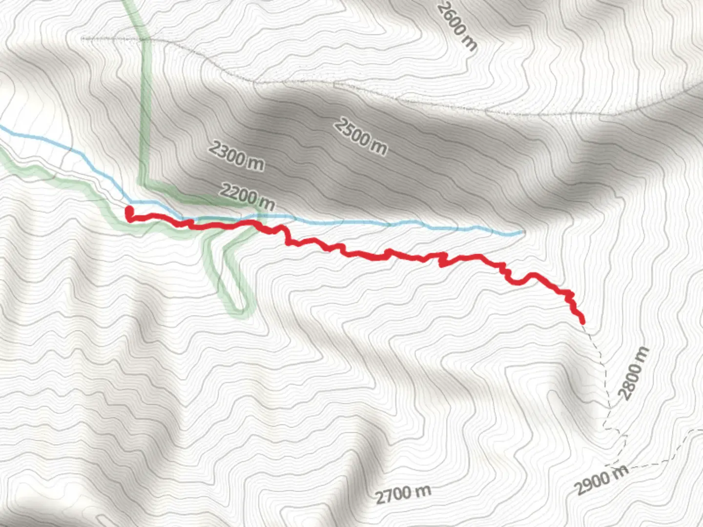 An image depicting the trail WIllow Creek Trail Out and Back and its surrounding area.