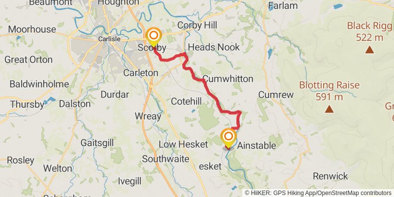 Eden Way stage 2 Map