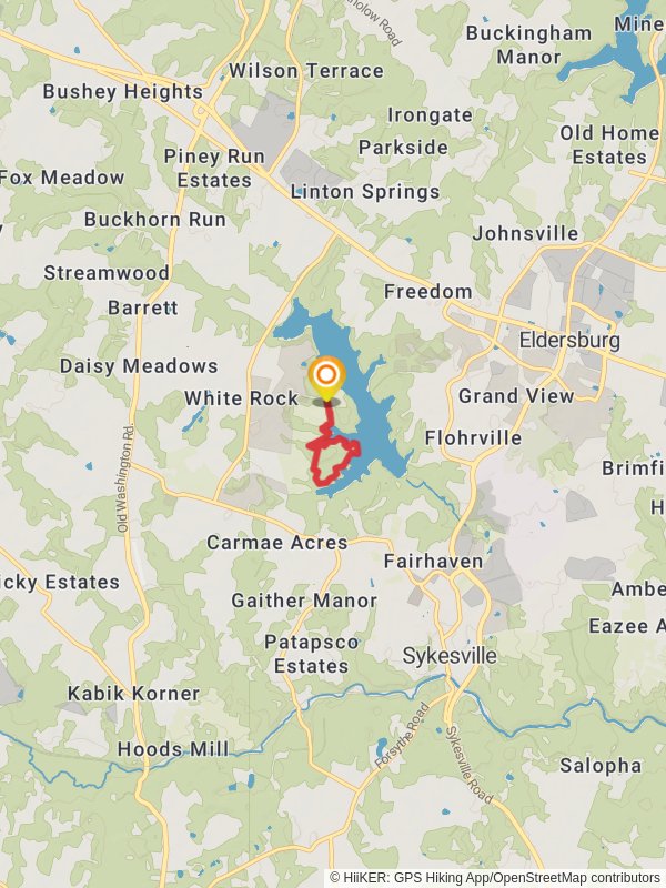 Woods Path and Inlet Trail Loop