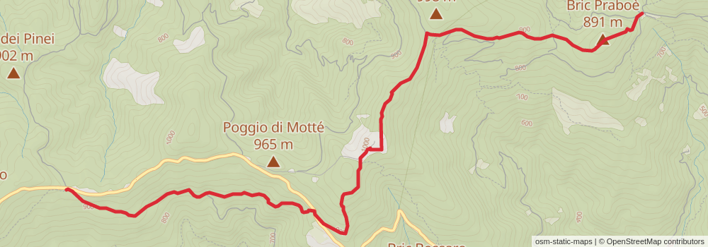 Sentiero Italia - Alps Section stage 186 Map