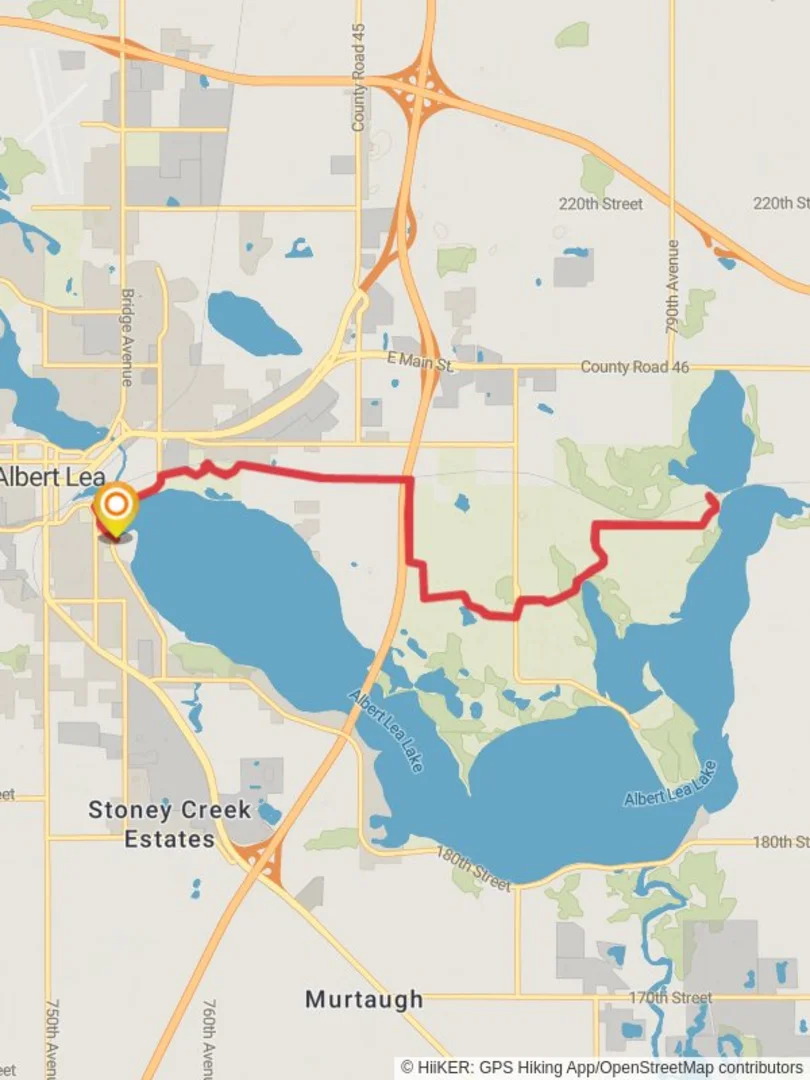 Blazing Star State Trail Freeborn County Minnesota