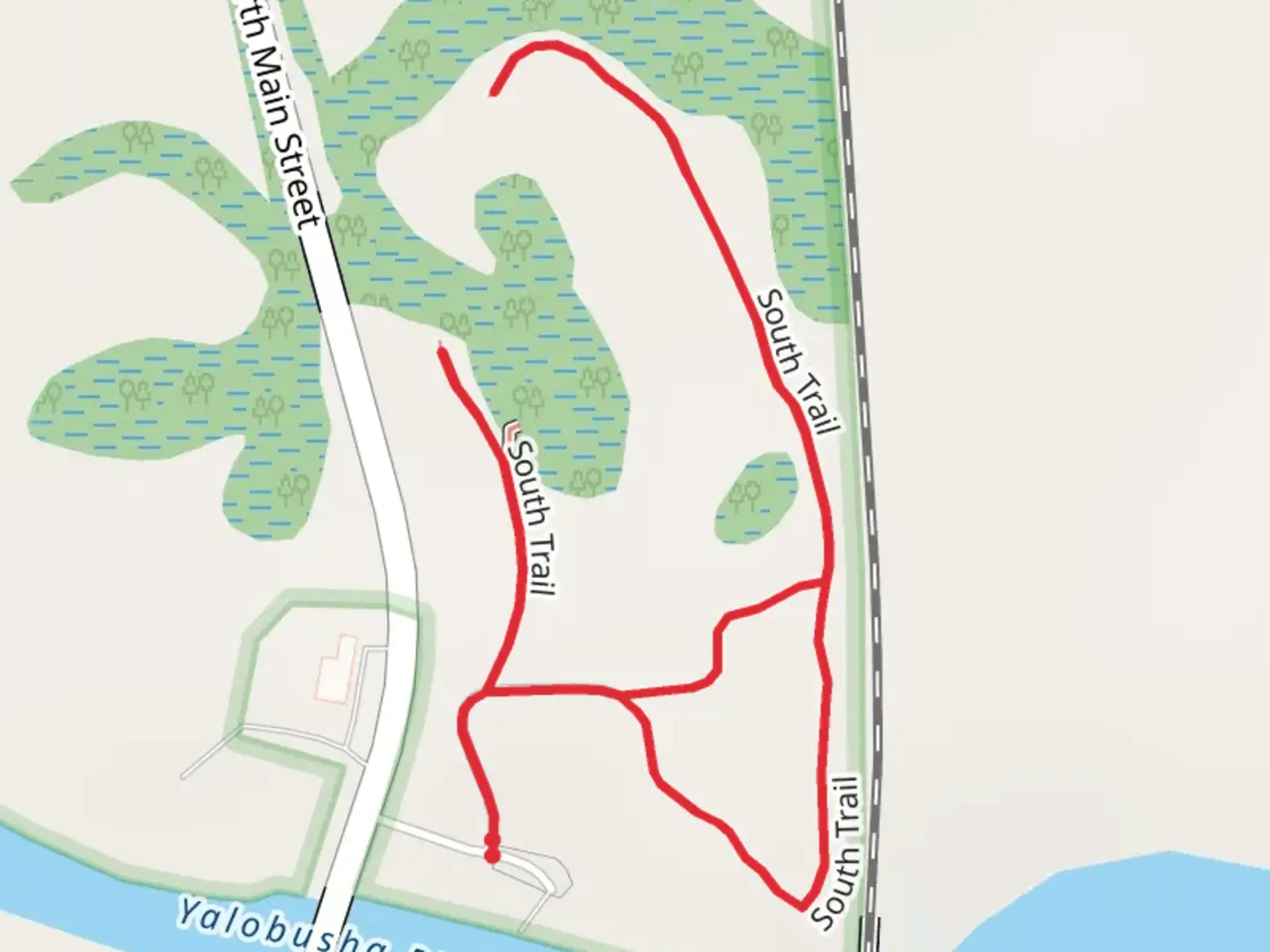 An image depicting the trail Yalobusha River - South Trail and its surrounding area.