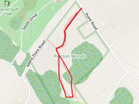 Blankenship Cemetery Loop from Allen Point Road