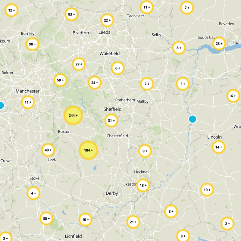 Eckington Static Map