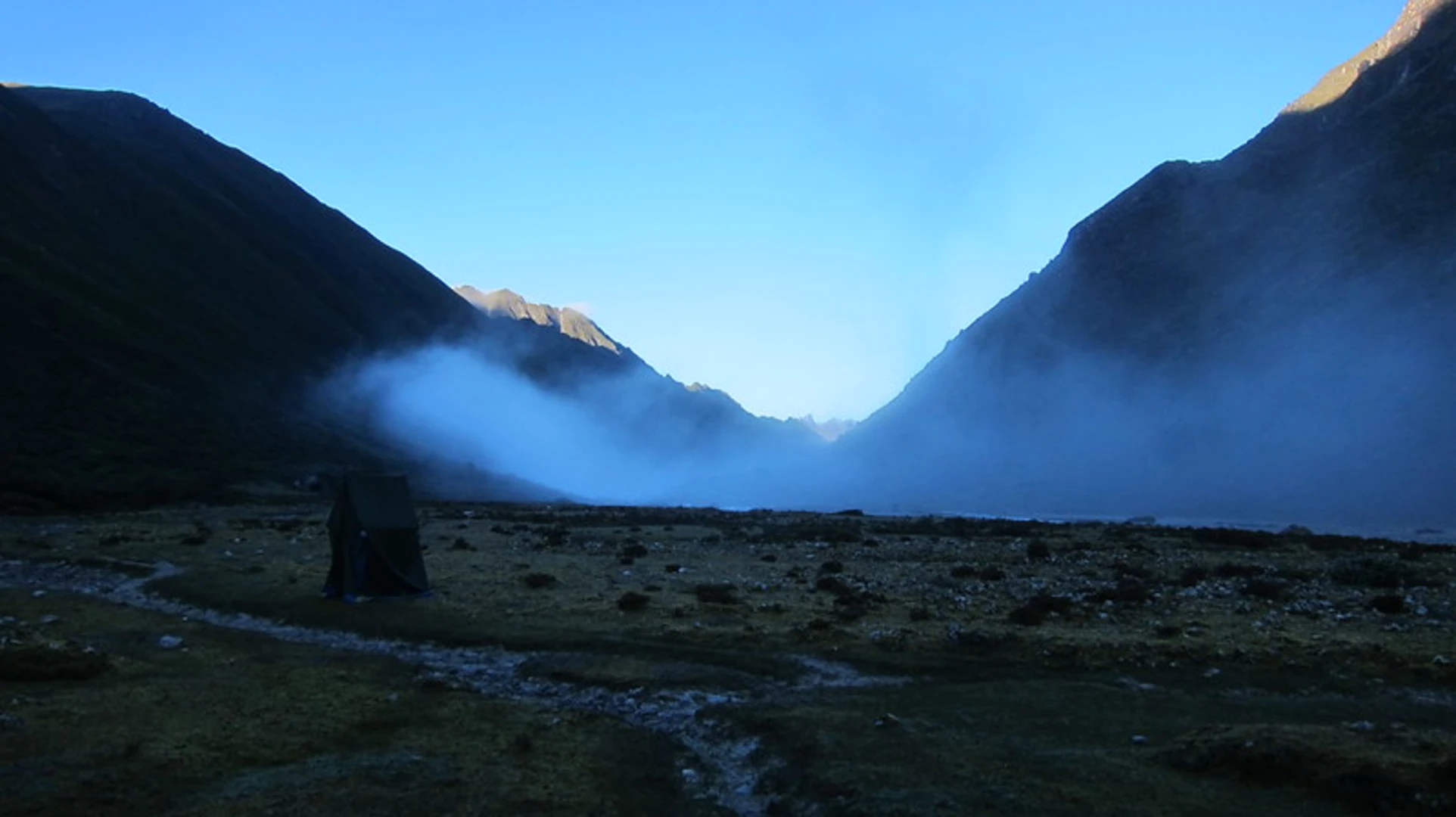 An image depicting the trail Snowman Trek and its surrounding area.