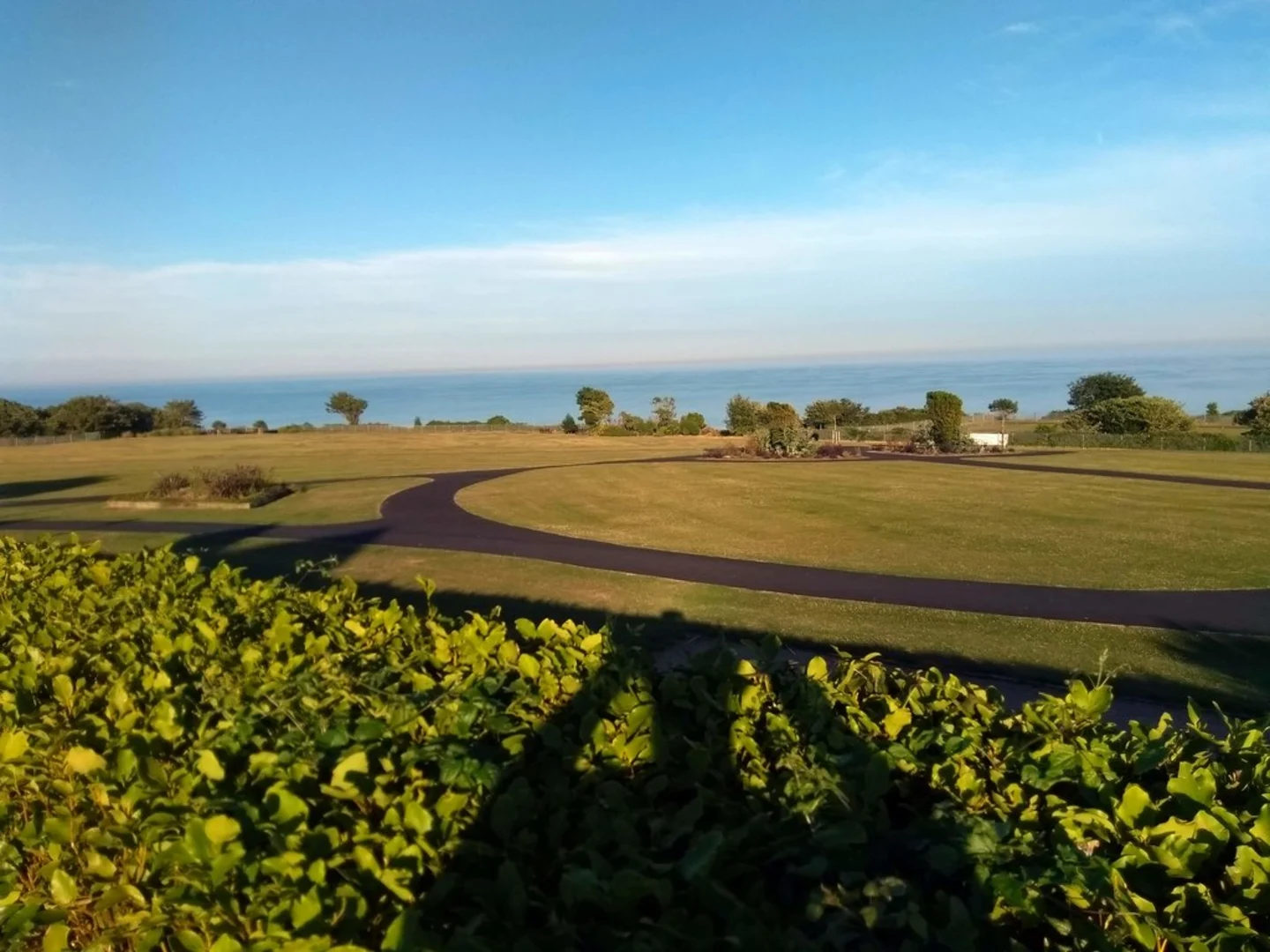 An image depicting the trail Eastbourne Beach and Helen Garden Walk and its surrounding area.