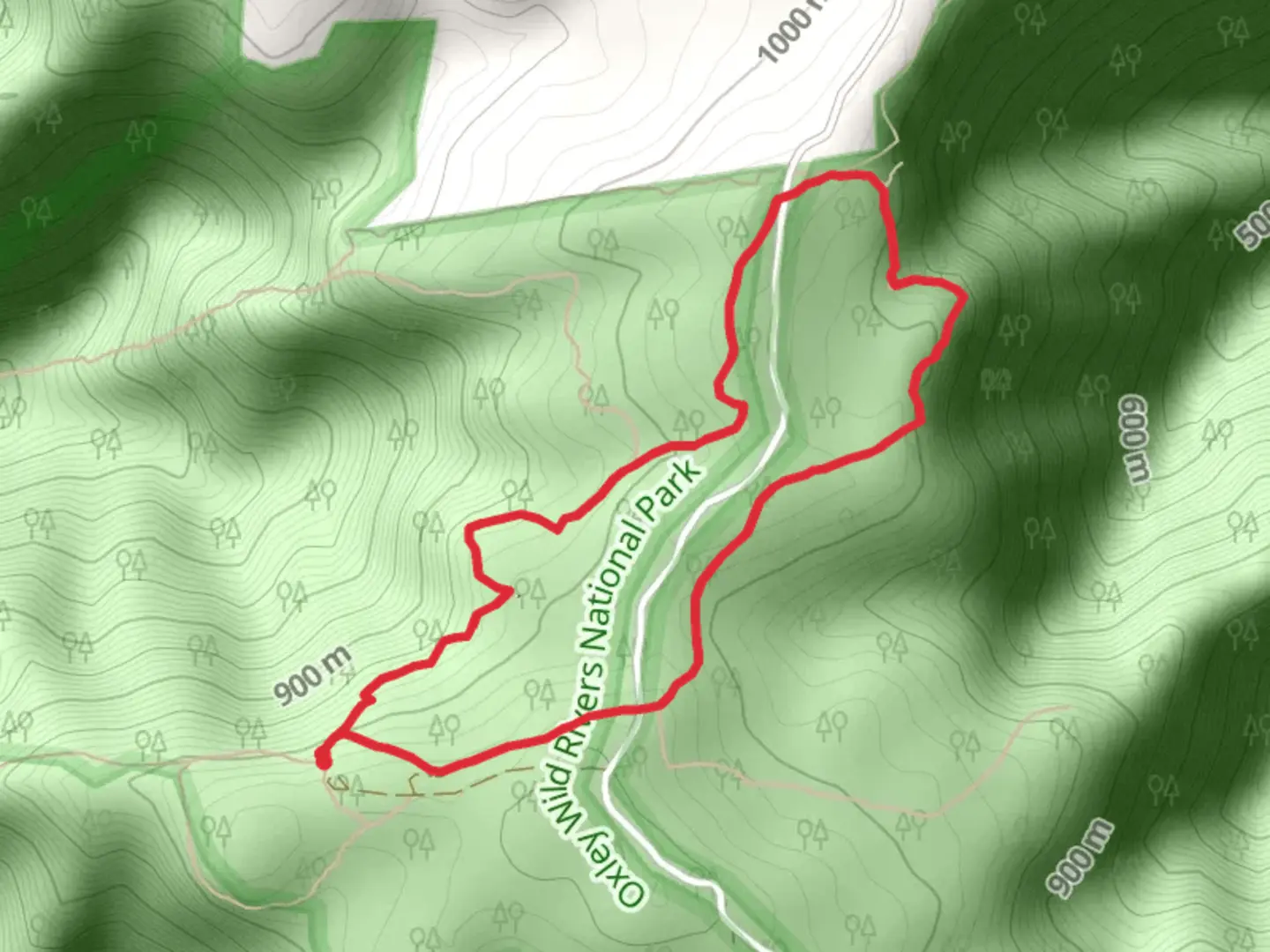 An image depicting the trail Chandler View Circuit Walk and its surrounding area.