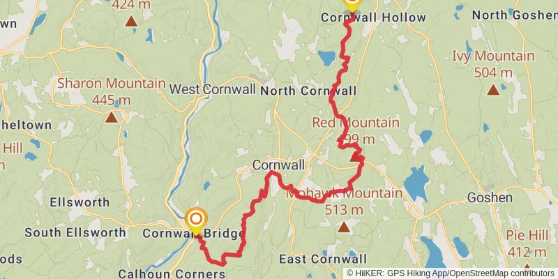 Mohawk Trail stage 2 Map