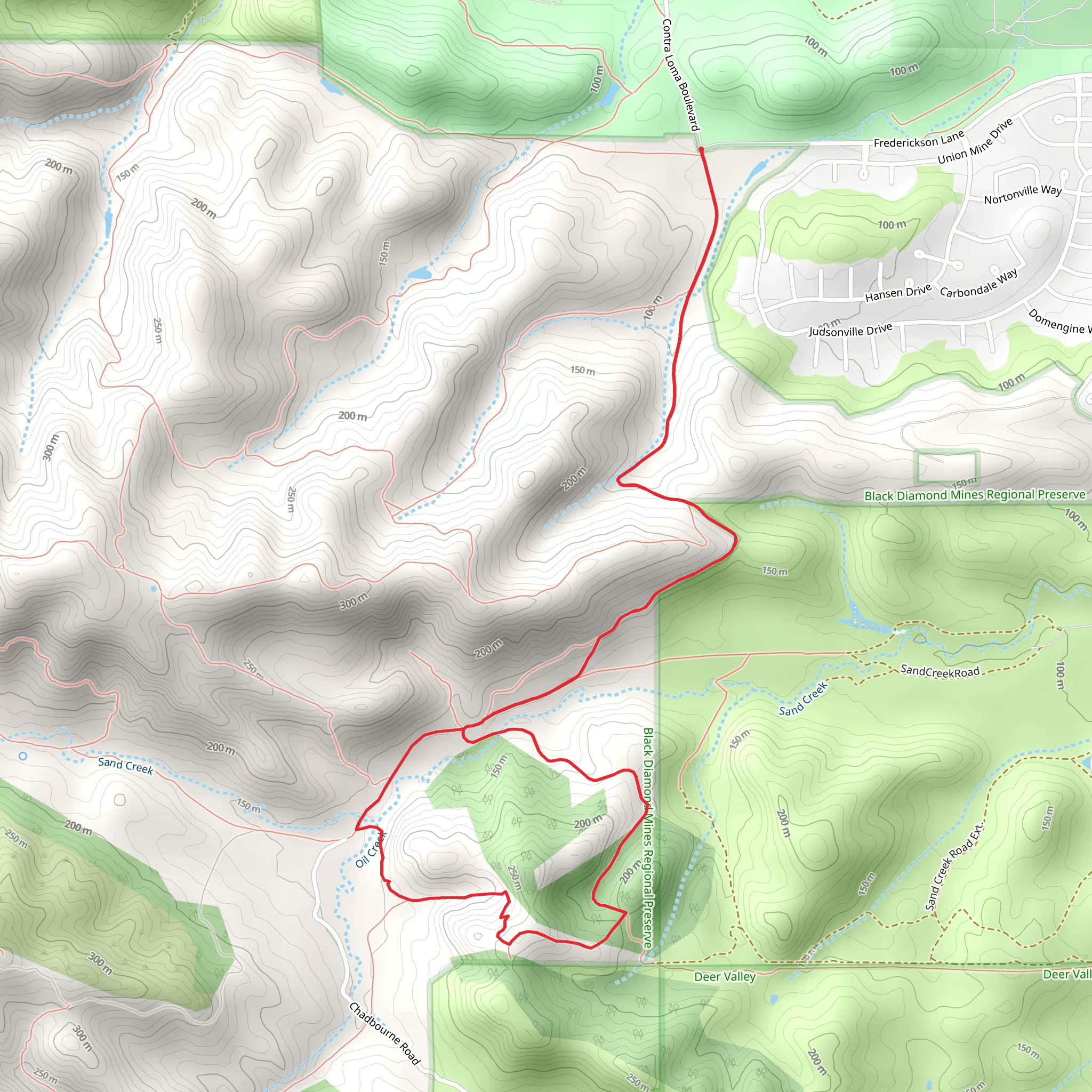 Star Mine - Stewartville Loop Trail mobile static map