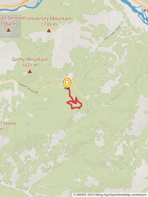 Pattee Canyon Road Loop