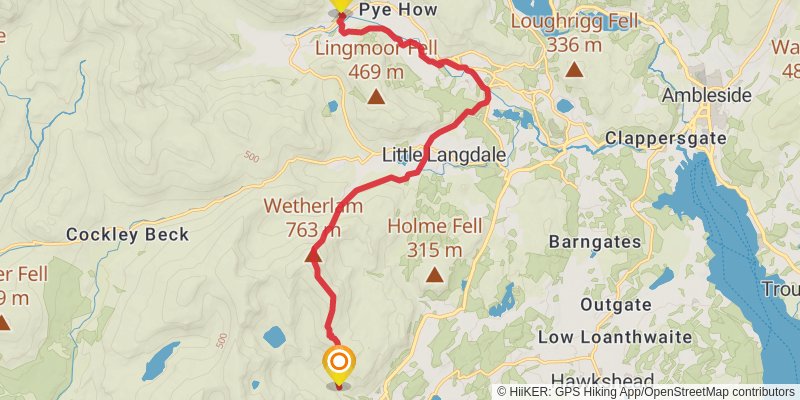 Alternative Coast to Coast stage 4 Map
