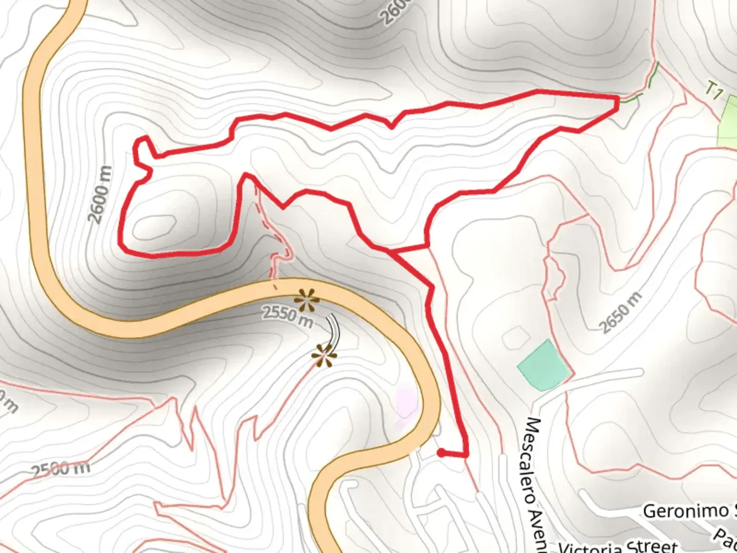 An image depicting the trail Osha Loop Trail and its surrounding area.